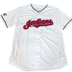 NEW Cleveland Indians Francisco Lindor Jersey Home White Men’s Extra Large MLB